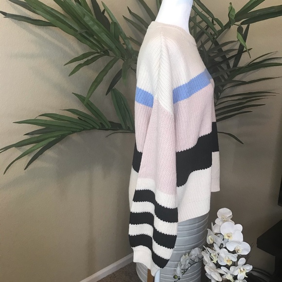 Sanctuary Striped Sweater Oversized - M - Picture 12 of 14